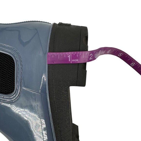 Ocean & Coast Womens Blue Chelsea Waterproof Slip-On Rain Boots Size 10 - Picture 5 of 11